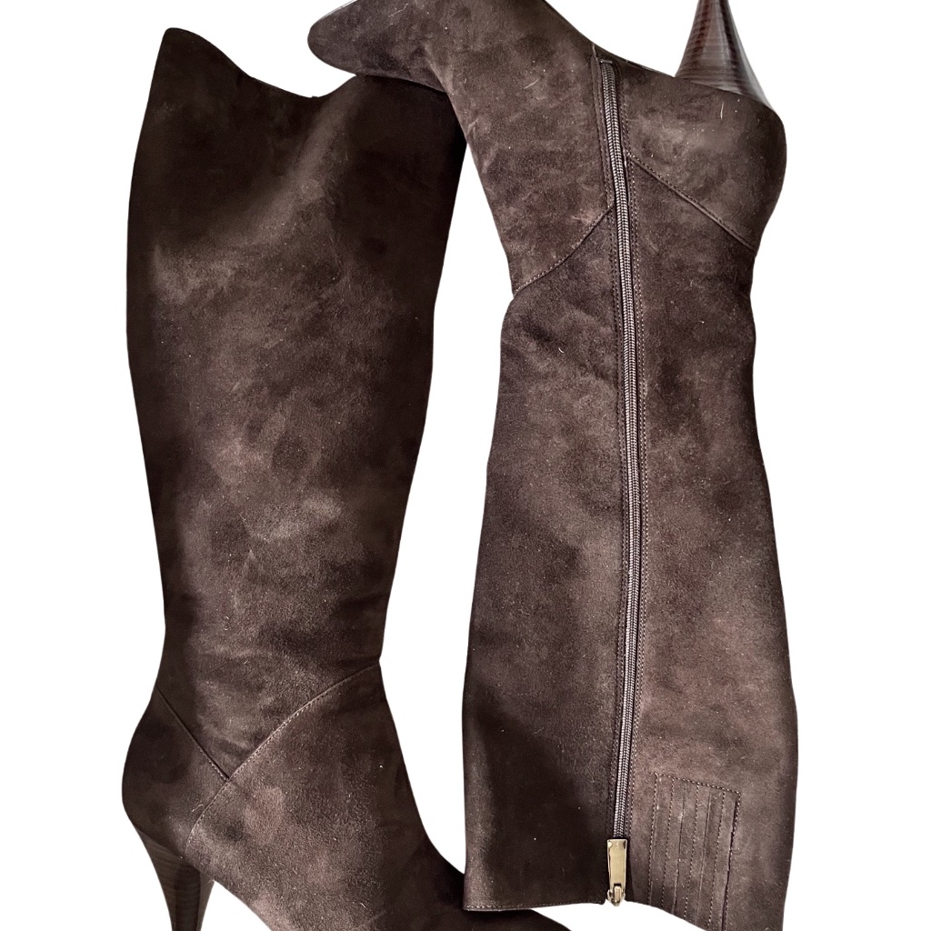Via Spiga Suede Knee High Boots Size 6 M
